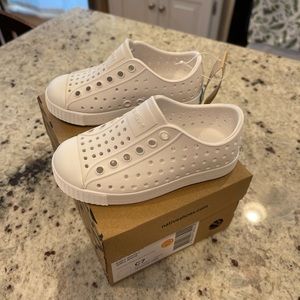 Natives Brand New With Tags - White. Toddler size C7